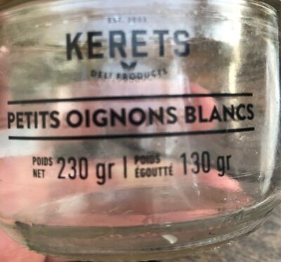 Kerets pickled white onions