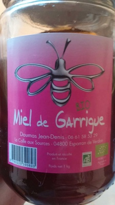 Miel de Garrigue BIO