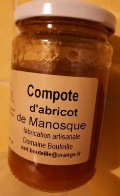 Compote d'abricot de Manosque