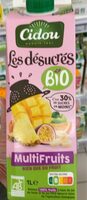 Les désucrés bio multifruits