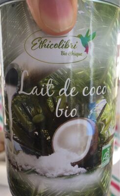 Lait de coco bio