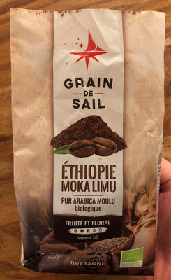 Café arabica moulu biologique - Éthiopie moka limu