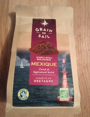 Café arabica moulu MEXIQUE 250g front packaging