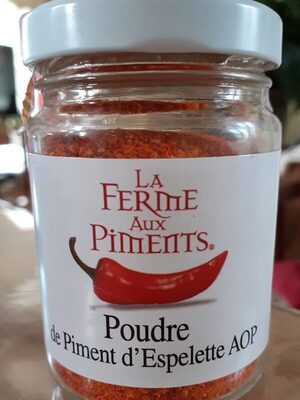 Poudre piment d'espelette