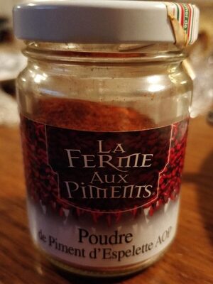 Poudre de piment d'Espelette AOP front packaging