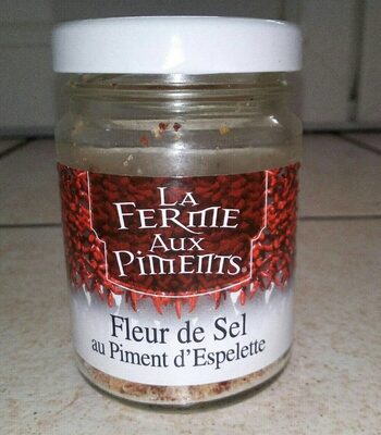 Fleur de sel au Piment d'Espelette