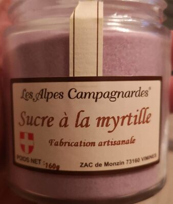 Sucre à la myrtille