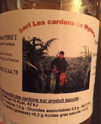 Cardons effilés main