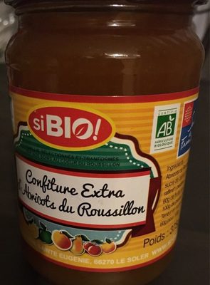 Confiture Extra d'Abricots du Roussillon Bio