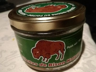 Rillettes de bison nature