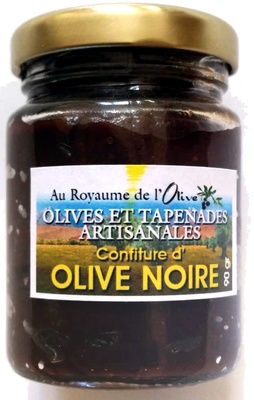 Confiture d'olive noire