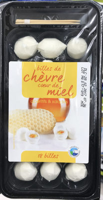 Billes de chèvre coeur de miel