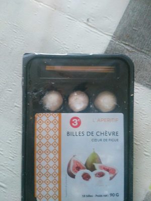 Billes de chèvre cœur de figue