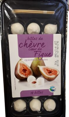 Billes de chèvre coeur de figues
