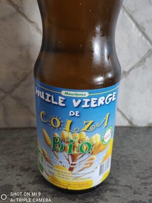 Huile Vierge de colza