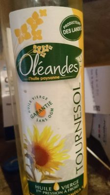 Huile de tournesol front packaging