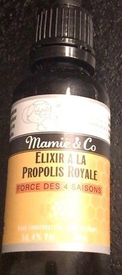 Elixir a la propolis royale front packaging