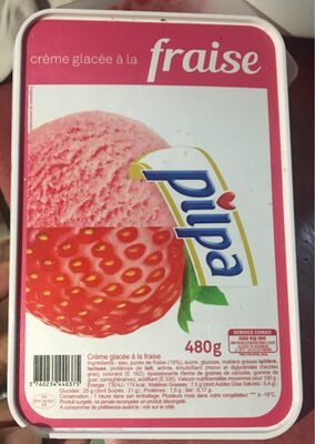 Glace pilpa fraise