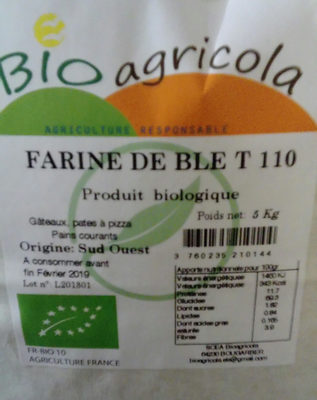 farine de blé T 110