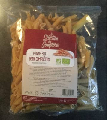 Penne bio demi complètes