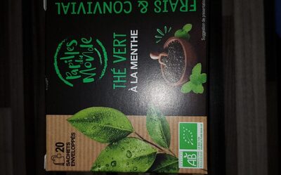 The vert à la menthe front packaging