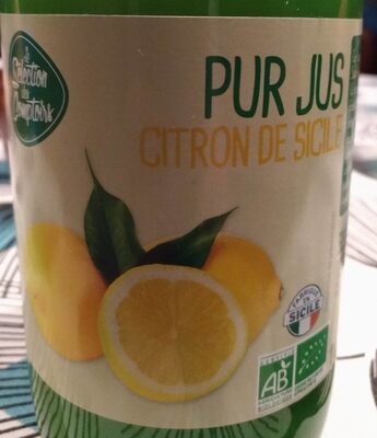 Pour jus de citron de Sicile