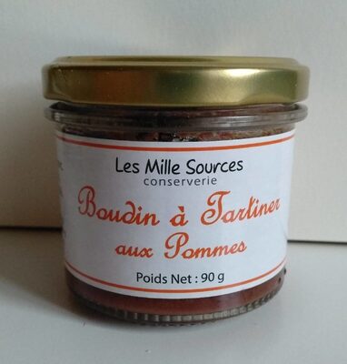 Boudin à tartiner aux pommes