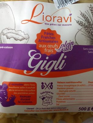 Pâtes fraîches artisanales