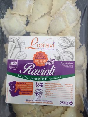 Ravioli front packaging
