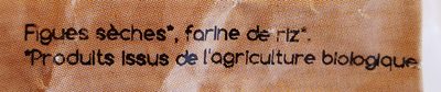 Figuettes ingredients label