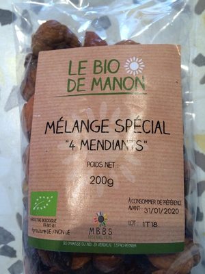 Melange special 4 mendiants front packaging
