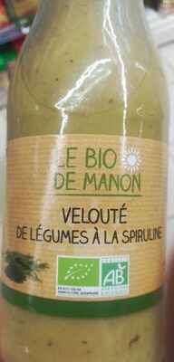 Velouté de légumes à la spiruline