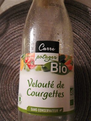 Veloute de courgettes front packaging