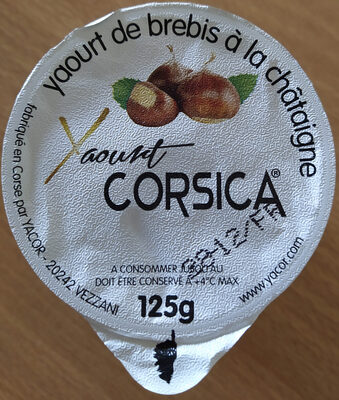 Yaourt de brebis à la chataîgne