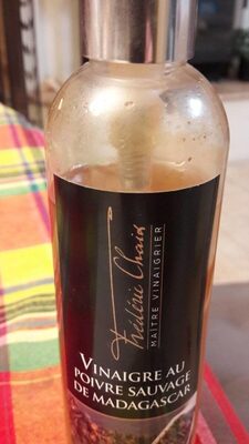 Vinaigre au poivre sauvage de Madagascar