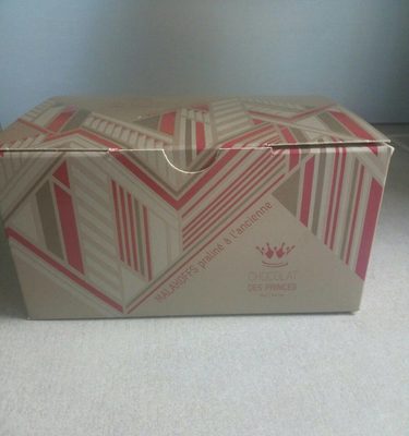 Malakooffs praliné à l'ancienne front packaging
