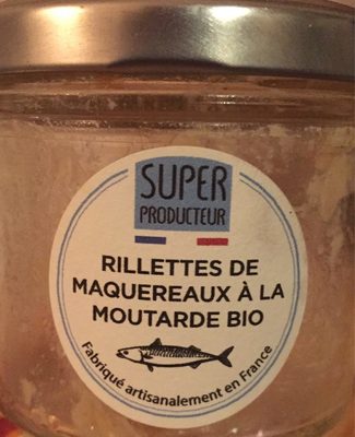 Rillettes de maquereaux à la moutarde bio