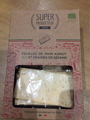 Feuilles de pain kamut