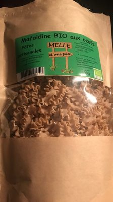 Mafaldine BIO aux oeufs front packaging