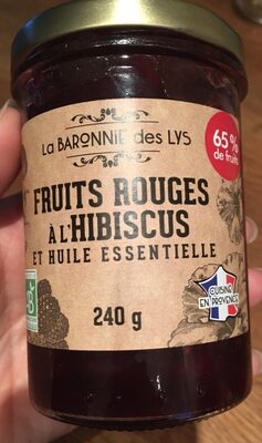 Fruits rouges à l'hibiscus et huile essentielle