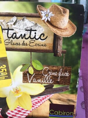 Otantic glace vanille front packaging
