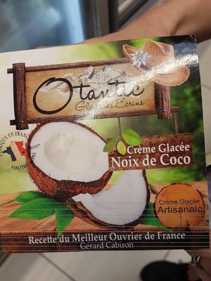 Crème glacée noix de coco