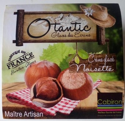 Crème glacée noisette