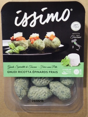 Gnudi Ricotta Épinards Frais