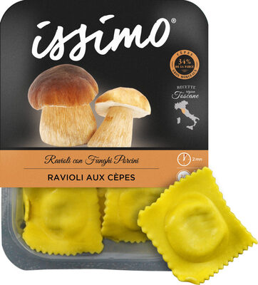 Ravioli aux Cèpes front packaging