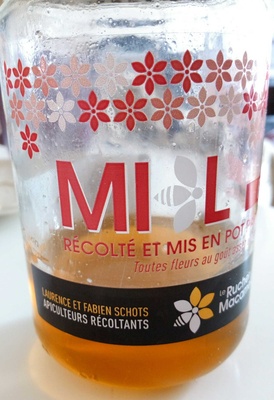 Miel fleurs front packaging