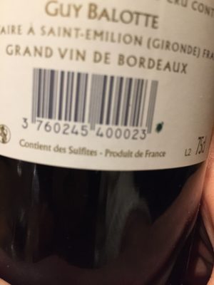 Saint émilien grand cru