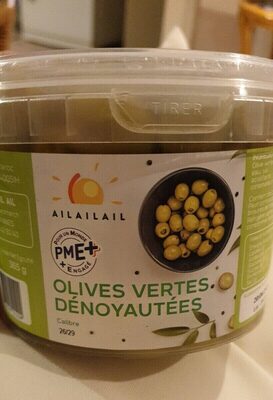 Olives vertes dénoyautées