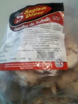 Kebab front packaging