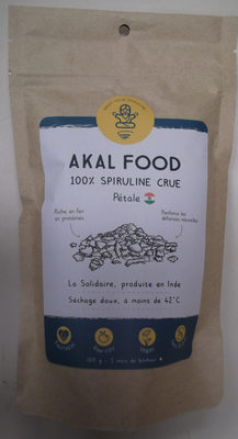 Pétales de Spiruline Crue front packaging